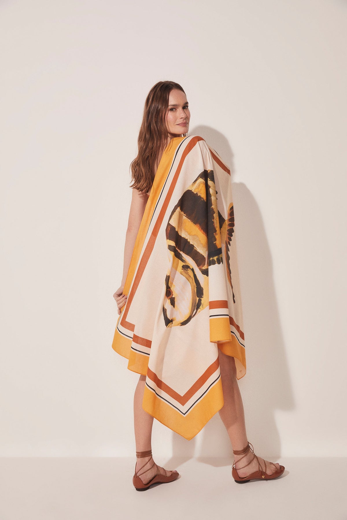 Agua De Coco Single Fish Sarong E3458A1721