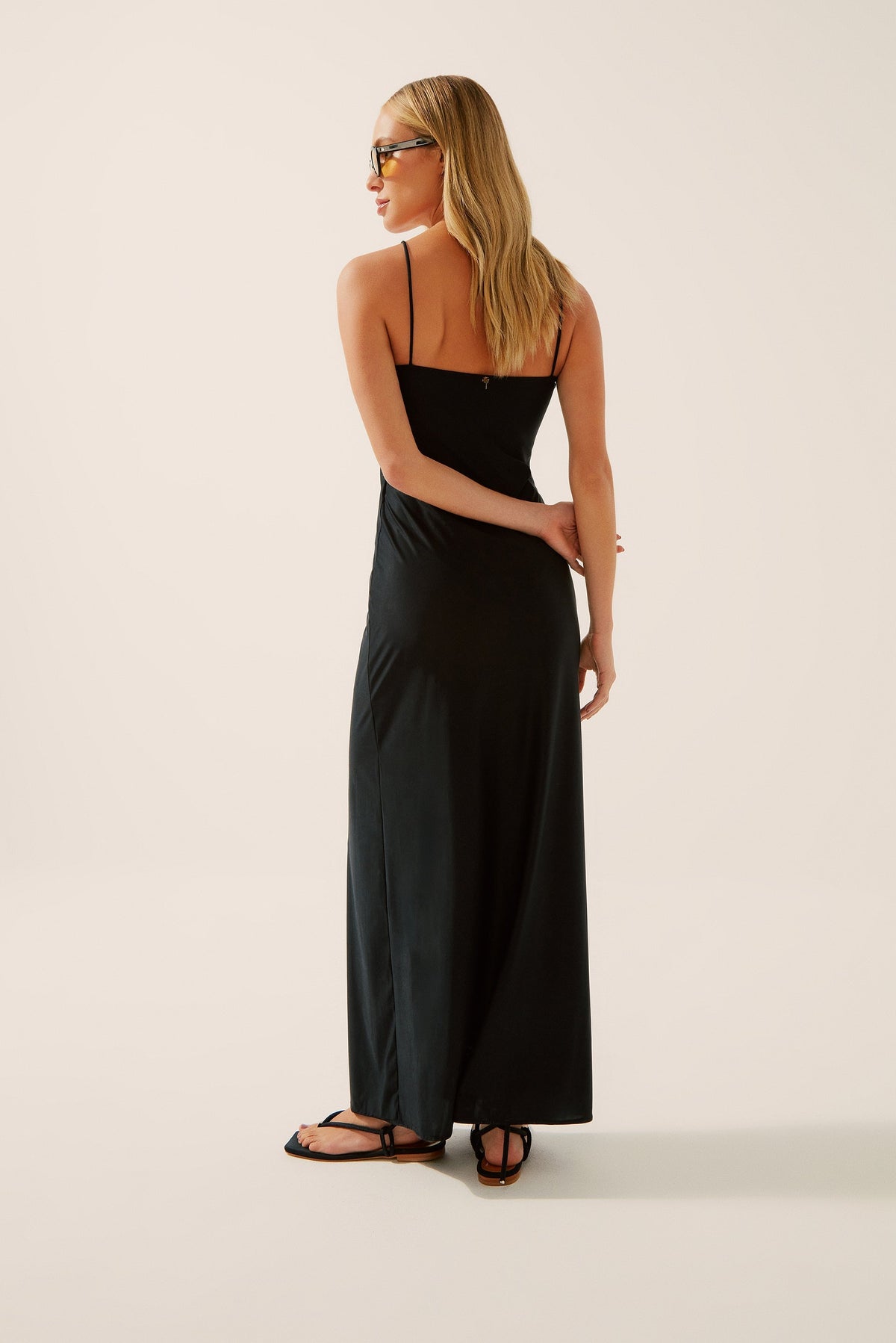 Agua De Coco Dahlia Long Dress With Ties E4155A1310