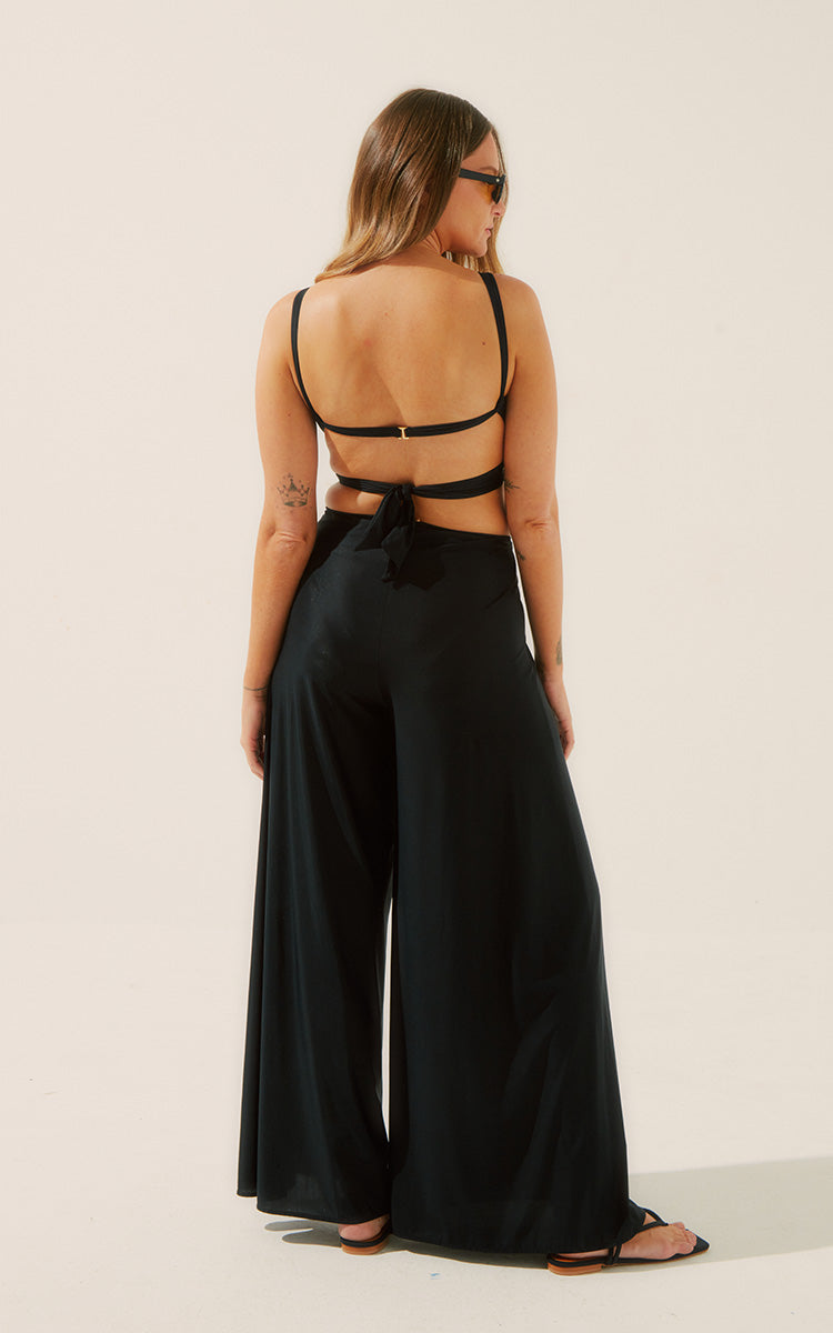 Agua De Coco Fleur De Lis Pareo Pallazo Pants E4164A1347
