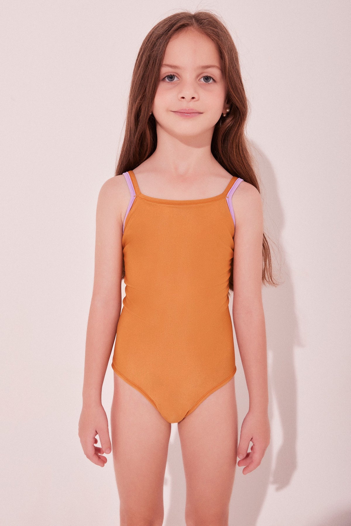 Agua De Coco Cashew Reversible With Ties Kids One Piece T-Shirt M522I2142
