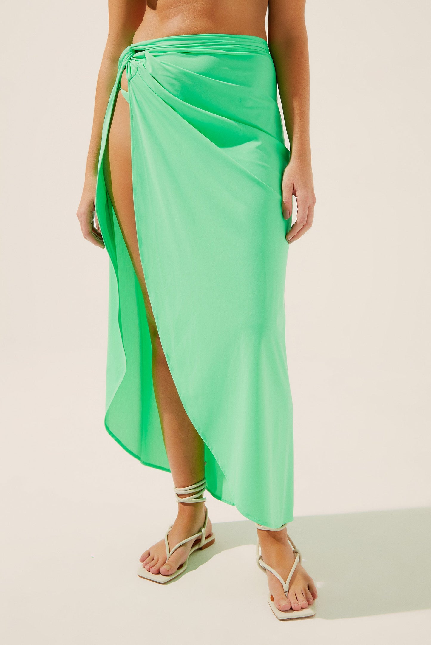 Agua De Coco Candy Multi-Tie Midi Skirt E3899A1406
