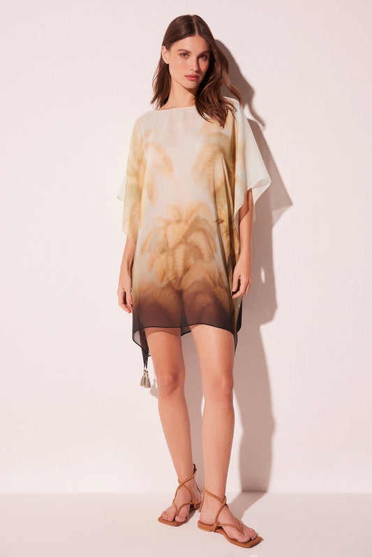 Agua De Coco Mirage Oversized Short Tunic E4601A2272
