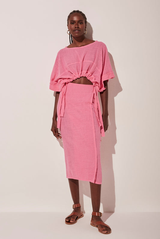 Agua De Coco Fresh Sun Pareo Midi Skirt E4772A1780