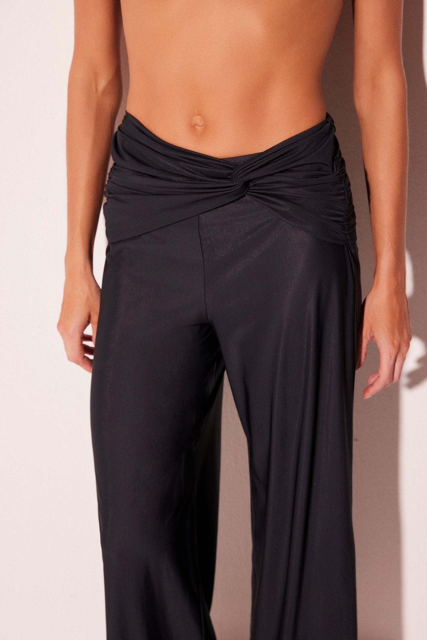 Agua De Coco Essential With Twist Straight Leg Pants E5542A2418
