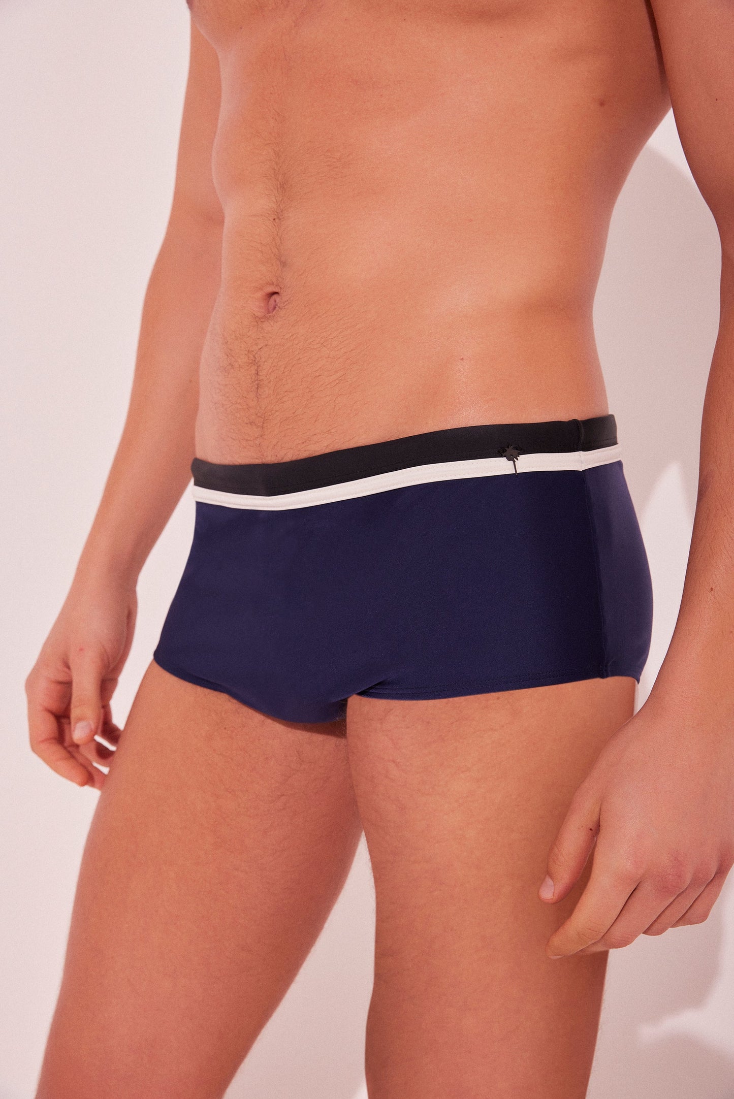 Agua De Coco Solid Wide Side Swim Briefs S219Sq44