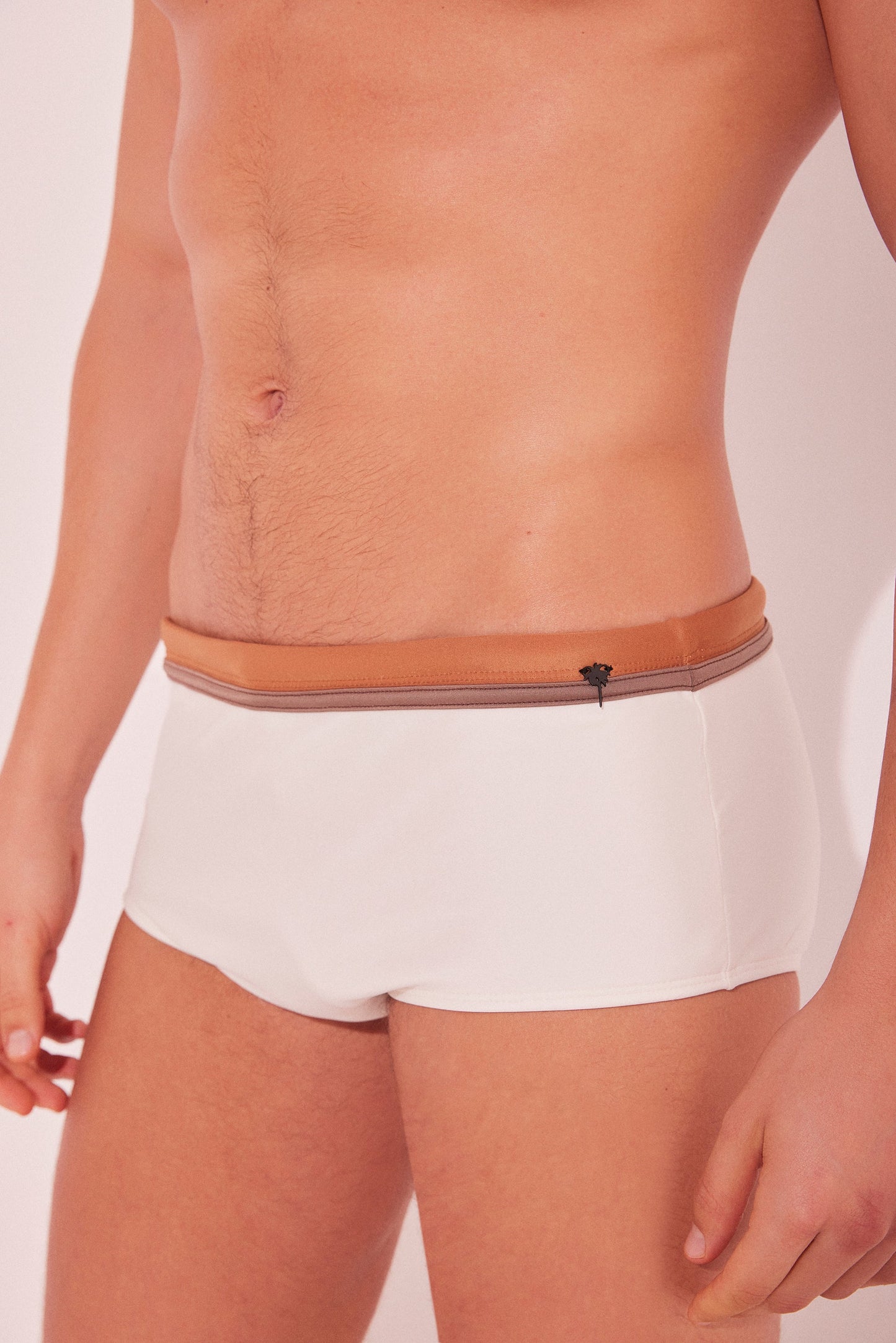 Agua De Coco Solid Wide Side Swim Briefs S219Sq44