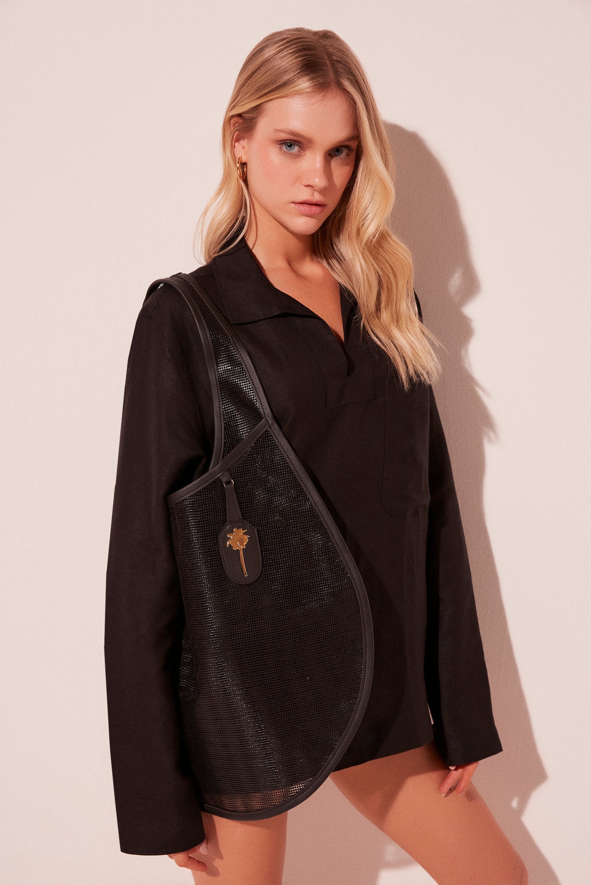 Agua De Coco Glow Accessories Drop With Mesh Tote Bag T489A2128